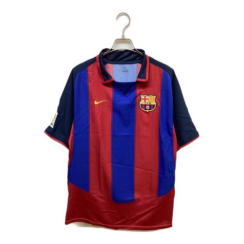FCバルセロナ (エフシーバルセロナ) サッカーユニフォーム 112586 03-04シーズン ホーム SIZE M ネイビー×レッド