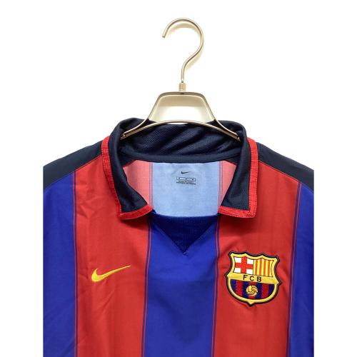 FCバルセロナ (エフシーバルセロナ) サッカーユニフォーム 112586 03-04シーズン ホーム SIZE M ネイビー×レッド