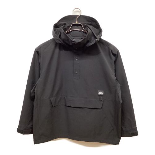 Abu Garcia (アブガルシア) フィッシングウェア ウォーターレジスタント フィッシングアノラック ブラック メンズ SIZE L