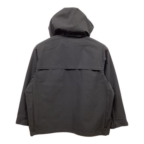 Abu Garcia (アブガルシア) フィッシングウェア ウォーターレジスタント フィッシングアノラック ブラック メンズ SIZE L
