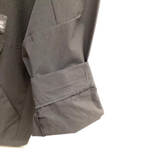 Abu Garcia (アブガルシア) フィッシングウェア ウォーターレジスタント フィッシングアノラック ブラック メンズ SIZE L