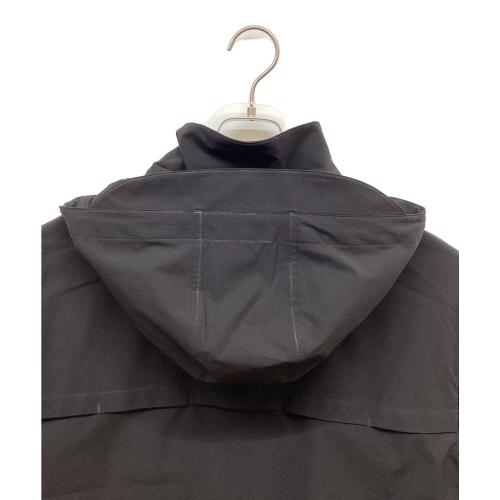 Abu Garcia (アブガルシア) フィッシングウェア ウォーターレジスタント フィッシングアノラック ブラック メンズ SIZE L