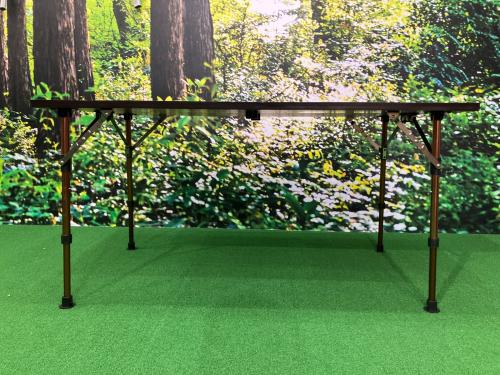 Coleman (コールマン) アウトドアテーブル 2000033137 / 約120×70×70/60/44(h)cm ブラウン バタフライテーブル/120
