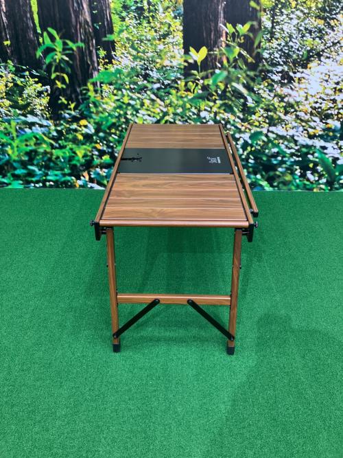 FUTURE FOX（フューチャーフォックス）アウトドアテーブル ウッド天板×2・バーナー天板×1 IGT規格 約90×42×41cm ジュニアコンパクトバーナー クッキングテーブル