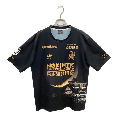 FC岐阜 (エフシーギフ) サッカーユニフォーム 2021年夏季限定 メンズ SIZE XXL ブラック