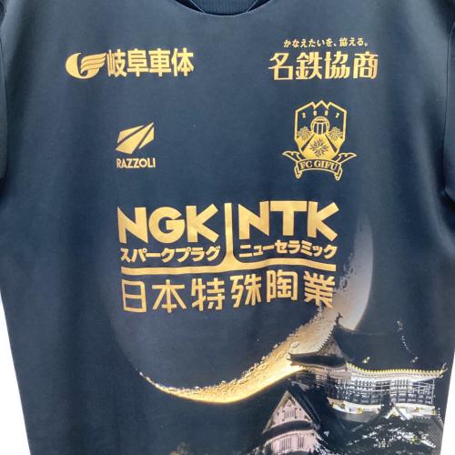 FC岐阜 (エフシーギフ) サッカーユニフォーム 2021年夏季限定 メンズ SIZE XXL ブラック