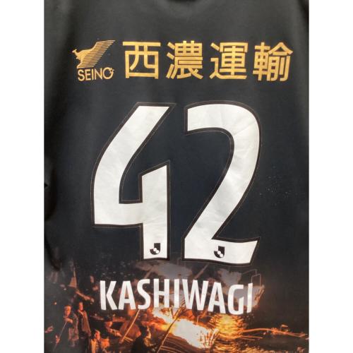 FC岐阜 (エフシーギフ) サッカーユニフォーム 2021年夏季限定 メンズ SIZE XXL ブラック