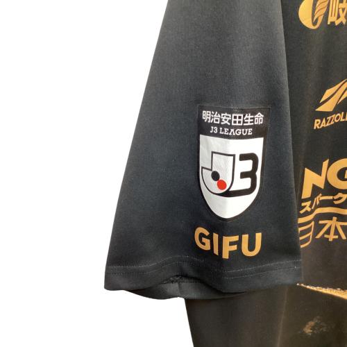 FC岐阜 (エフシーギフ) サッカーユニフォーム 2021年夏季限定 メンズ SIZE XXL ブラック