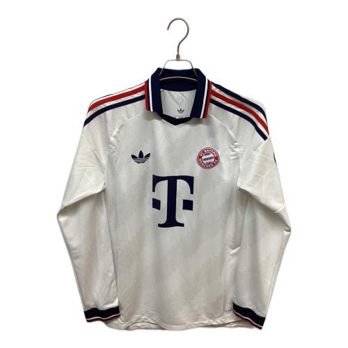 FCバイエルン サッカーユニフォーム KE8583 26-27シーズン アウェイ オーセンティック 長袖 SIZE XL ホワイト
