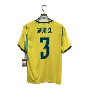 ブラジル代表 (ブラジルダイヒョウ) サッカーユニフォーム IB5143-724 2026シーズン ホーム オーセンティック SIZE L イエロー　	ガブリエウ・マガリャンイス【3】