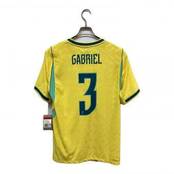 ブラジル代表 (ブラジルダイヒョウ) サッカーユニフォーム IB5143-724 2026シーズン ホーム オーセンティック SIZE L イエロー　	ガブリエウ・マガリャンイス【3】