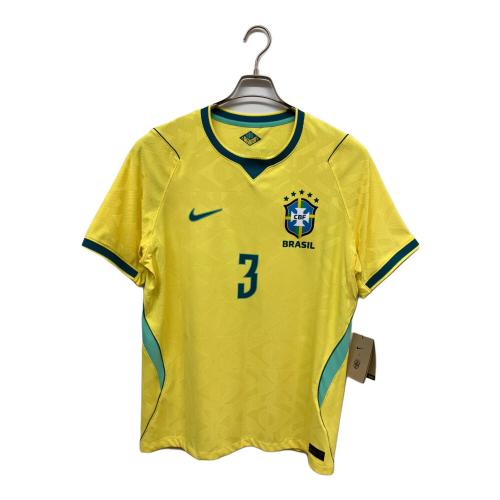 ブラジル代表 (ブラジルダイヒョウ) サッカーユニフォーム IB5143-724 2026シーズン ホーム オーセンティック SIZE L イエロー　	ガブリエウ・マガリャンイス【3】