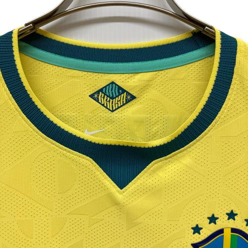 ブラジル代表 (ブラジルダイヒョウ) サッカーユニフォーム IB5143-724 2026シーズン ホーム オーセンティック SIZE L イエロー　	ガブリエウ・マガリャンイス【3】