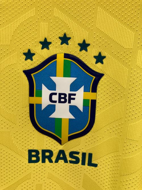 ブラジル代表 (ブラジルダイヒョウ) サッカーユニフォーム IB5143-724 2026シーズン ホーム オーセンティック SIZE L イエロー　	ガブリエウ・マガリャンイス【3】