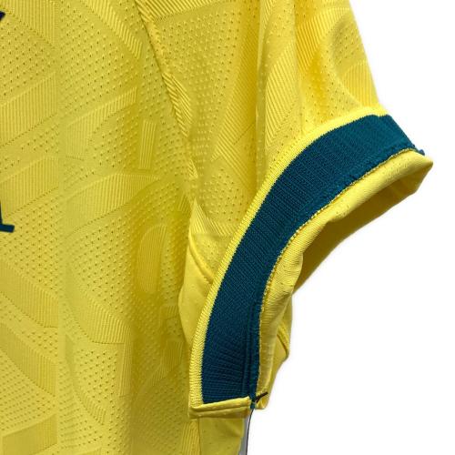 ブラジル代表 (ブラジルダイヒョウ) サッカーユニフォーム IB5143-724 2026シーズン ホーム オーセンティック SIZE L イエロー　	ガブリエウ・マガリャンイス【3】