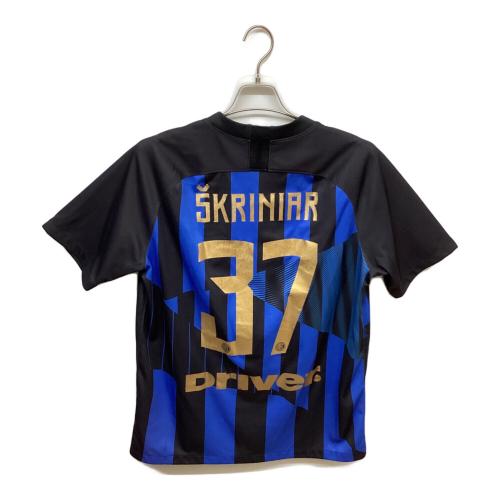 インテル (インテル・ミラノ) サッカーユニフォーム BQ3238-011 20周年記念ユニフォーム 18/19シーズン レプリカ メンズ SIZE L ブルー×ブラック