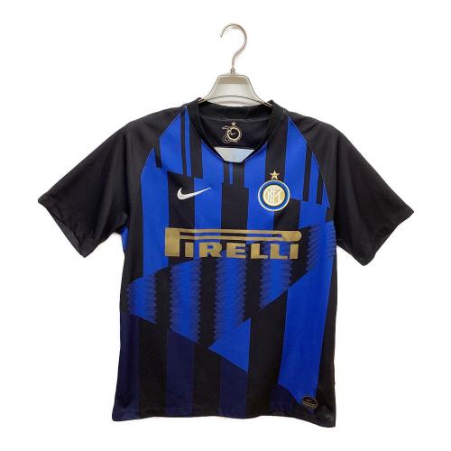 インテル (インテル・ミラノ) サッカーユニフォーム BQ3238-011 20周年記念ユニフォーム 18/19シーズン レプリカ メンズ SIZE L ブルー×ブラック