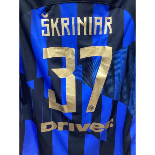 インテル (インテル・ミラノ) サッカーユニフォーム BQ3238-011 20周年記念ユニフォーム 18/19シーズン レプリカ メンズ SIZE L ブルー×ブラック
