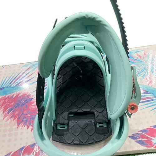 ROXY (ロキシー) GROW スノーボード ホワイト×パープル 142cm
