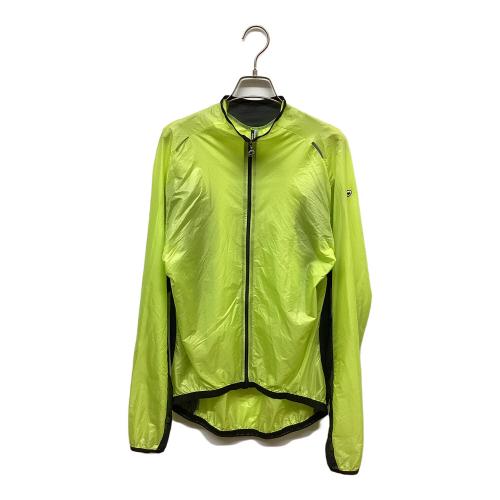 ASSOS (アソス) サイクルウェア 軽量ウインドブレーカー メンズ SIZE XL イエロー