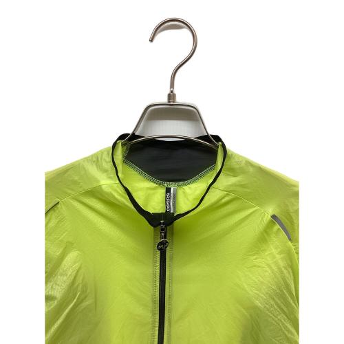 ASSOS (アソス) サイクルウェア 軽量ウインドブレーカー メンズ SIZE XL イエロー