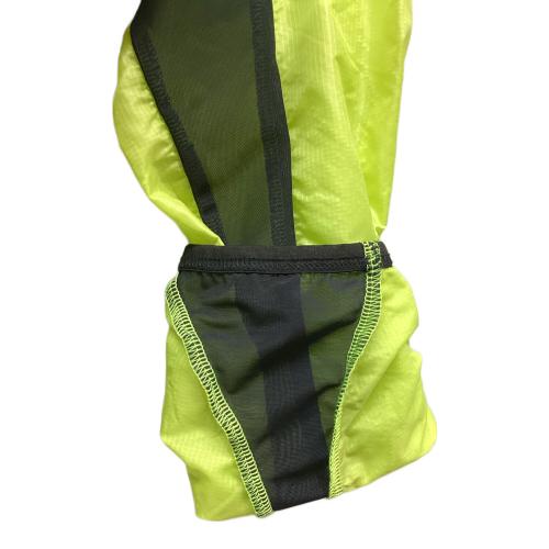 ASSOS (アソス) サイクルウェア 軽量ウインドブレーカー メンズ SIZE XL イエロー