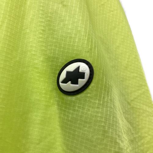 ASSOS (アソス) サイクルウェア 軽量ウインドブレーカー メンズ SIZE XL イエロー
