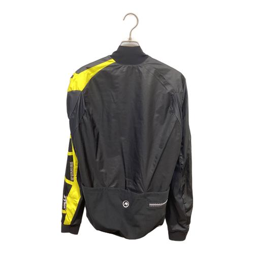 ASSOS (アソス) サイクルウェア 11.30.329 Mille Jacket Evo7 メンズ SIZE M ブラック×イエロー