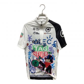 ASSOS (アソス) サイクルウェア AMGEN TOUR OF CALIFORNIA 2018限定 メンズ SIZE M ホワイト×ブラック
