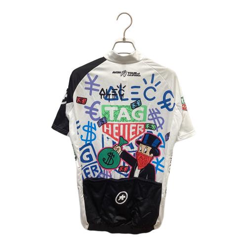 ASSOS (アソス) サイクルウェア AMGEN TOUR OF CALIFORNIA 2018限定 メンズ SIZE M ホワイト×ブラック