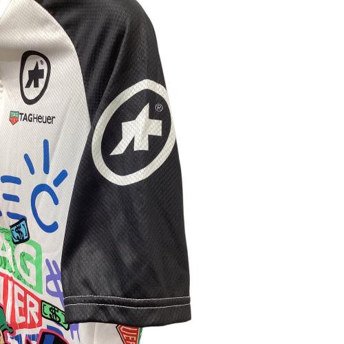 ASSOS (アソス) サイクルウェア AMGEN TOUR OF CALIFORNIA 2018限定 メンズ SIZE M ホワイト×ブラック