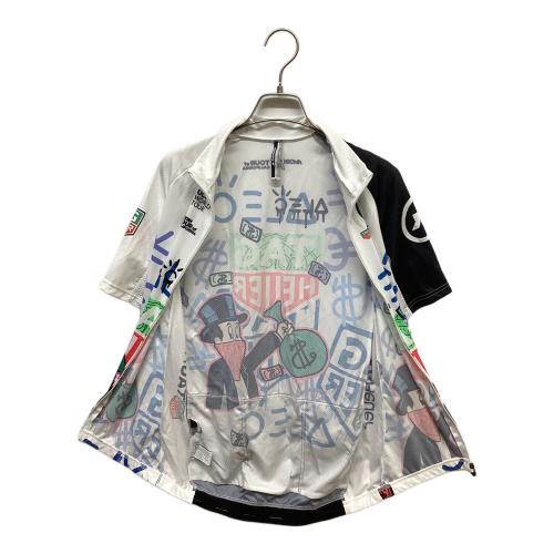 ASSOS (アソス) サイクルウェア AMGEN TOUR OF CALIFORNIA 2018限定 メンズ SIZE M ホワイト×ブラック