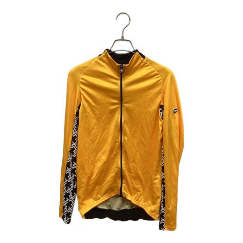 ASSOS (アソス) サイクルウェア 11.24.276 MILLE GT SUMMER LONG SLEEVE JERSEY メンズ オレンジ×ブラック