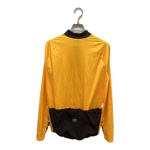 ASSOS (アソス) サイクルウェア 11.24.276 MILLE GT SUMMER LONG SLEEVE JERSEY メンズ オレンジ×ブラック