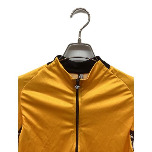 ASSOS (アソス) サイクルウェア 11.24.276 MILLE GT SUMMER LONG SLEEVE JERSEY メンズ オレンジ×ブラック