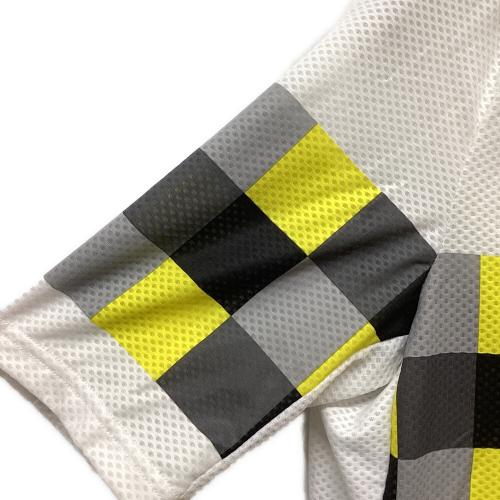 ASSOS (アソス) サイクルウェア 11.20.264 SS.Grandprix Jersey Evo8 / SS.グランプリ ジャージ エボ8 メンズ SIZE L ホワイト×イエロー