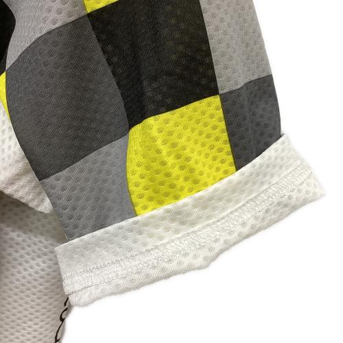 ASSOS (アソス) サイクルウェア 11.20.264 SS.Grandprix Jersey Evo8 / SS.グランプリ ジャージ エボ8 メンズ SIZE L ホワイト×イエロー