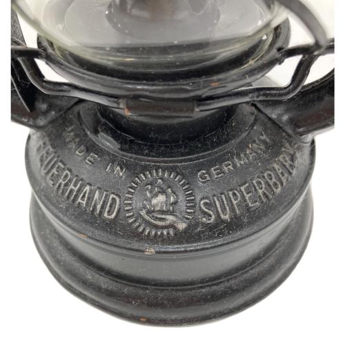 feuer hand (フュアハンド) SUPER BABY オイルランタン Nr.175 ドイツ製 ※リフトアップレバー右配置(戦前モデル) ヴィンテージ