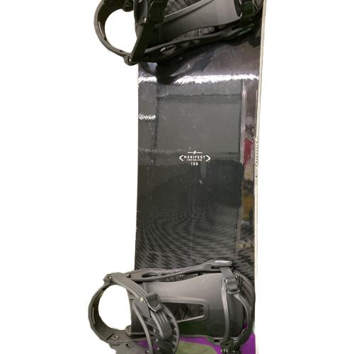 K2 (ケーツー) manifest スノーボード 2021 156cm ブラック×パープル