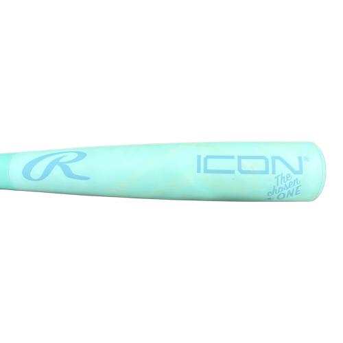 RAWLINGS (ローリングス) ICON ONE 軟式バット BR6IONE ケース付 85cm/6.95cm ミントグリーン