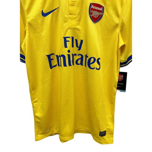 アーセナル サッカーユニフォーム 532866-750 13-14シーズン アウェイ SIZE M イエロー
