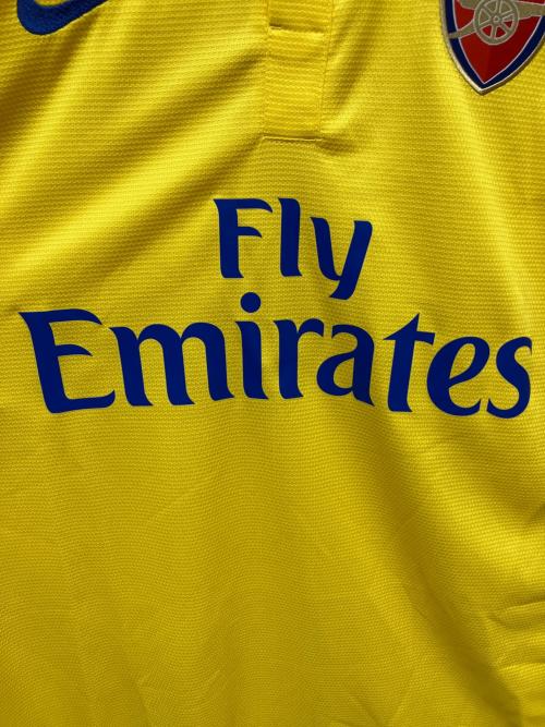 アーセナル サッカーユニフォーム 532866-750 13-14シーズン アウェイ SIZE M イエロー