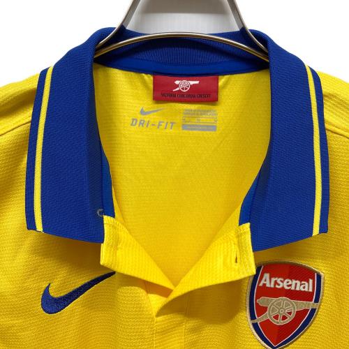 アーセナル サッカーユニフォーム 532866-750 13-14シーズン アウェイ SIZE M イエロー