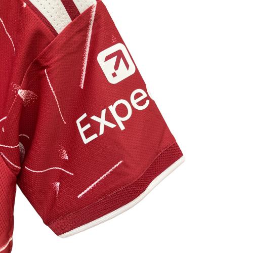 リバプールFC サッカーユニフォーム KA6851 26-27シーズン ホーム オーセンティック 半袖 SIZE L レッド