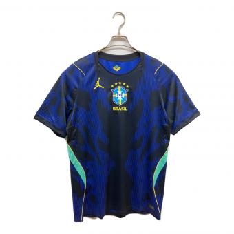 ブラジル代表 (ブラジルダイヒョウ) サッカーユニフォーム IU1072-417 2026シーズン アウェイ 半袖 SIZE L ネイビー