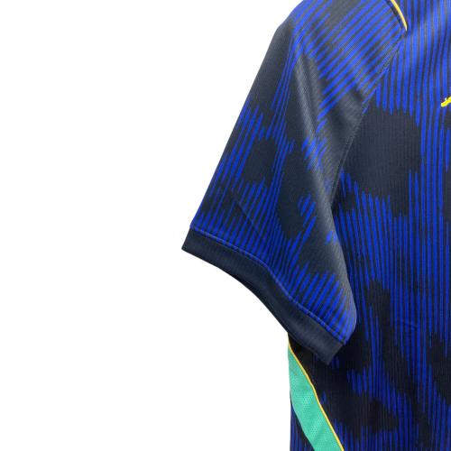 ブラジル代表 (ブラジルダイヒョウ) サッカーユニフォーム IU1072-417 2026シーズン アウェイ 半袖 SIZE L ネイビー