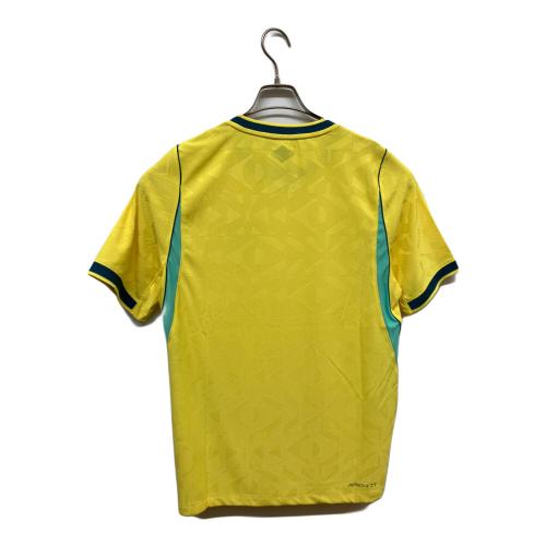 ブラジル代表 (ブラジルダイヒョウ) サッカーユニフォーム IB5143-724 2026シーズン ホーム オーセンティック SIZE M イエロー