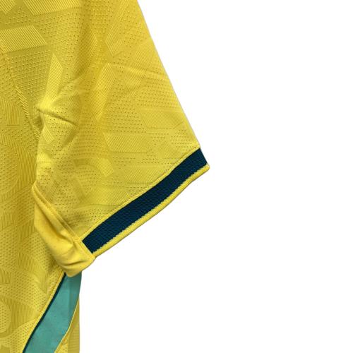 ブラジル代表 (ブラジルダイヒョウ) サッカーユニフォーム IB5143-724 2026シーズン ホーム オーセンティック SIZE M イエロー