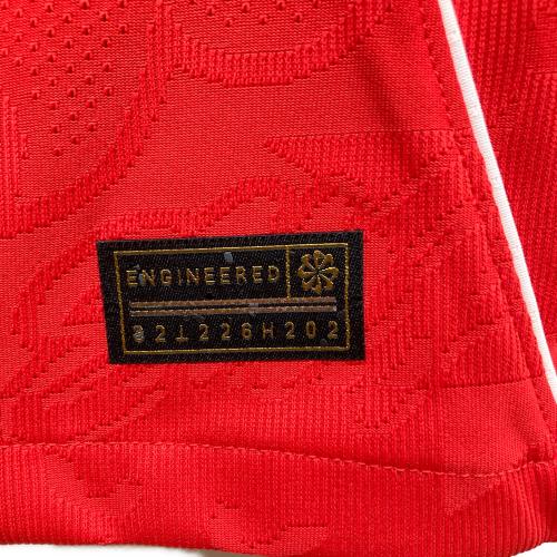 イングランド代表 (イングランドダイヒョウ) サッカーユニフォーム IB5195-624 2026シーズン アウェイ 半袖 SIZE M レッド