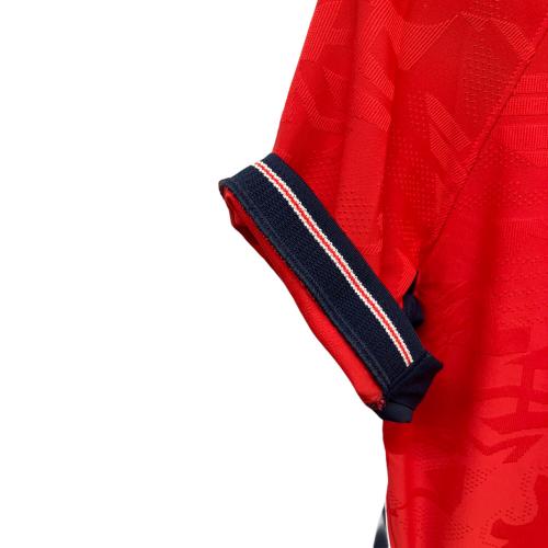 イングランド代表 (イングランドダイヒョウ) サッカーユニフォーム IB5195-624 2026シーズン アウェイ 半袖 SIZE M レッド